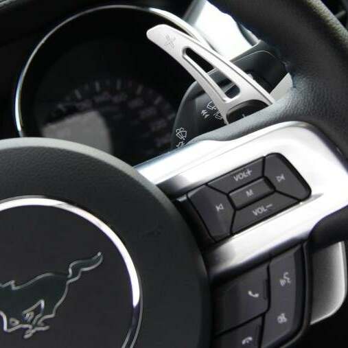 Mustang (2015-23) Aluminium Paddle Shifters (White)