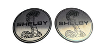 Load image into Gallery viewer, Mustang (15-23) Shelby Brushed Metal Coasters Set
