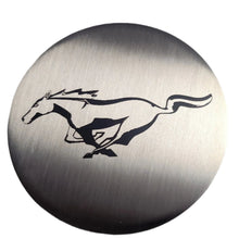 Load image into Gallery viewer, Mustang (15-23) Mustang Logo Brushed Metal Coasters Set
