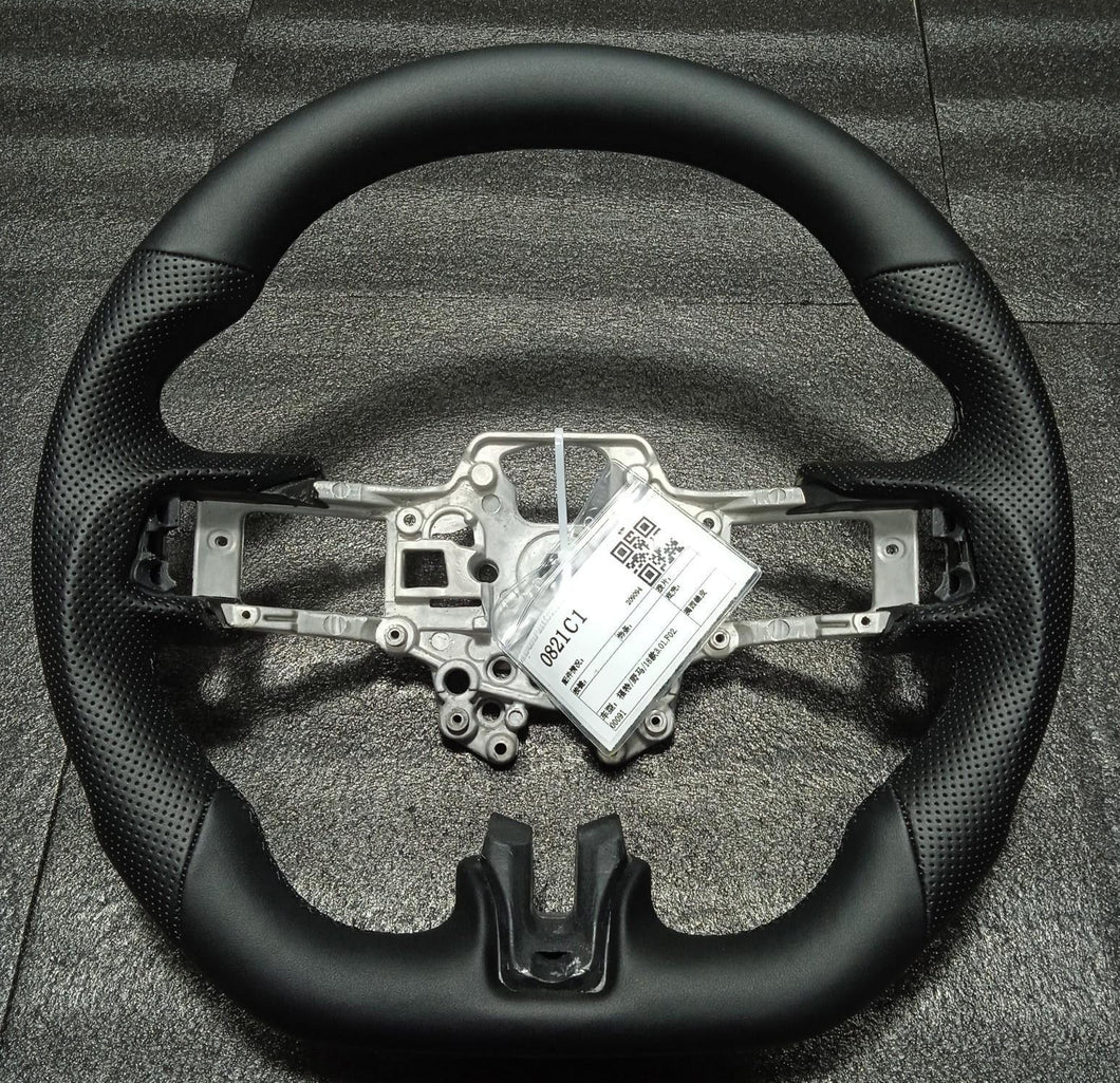 Mustang Leather Steering Wheel w Nappa