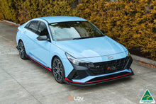 Load image into Gallery viewer, CN7 Elantra N Sedan 2021 Front Lip Splitter &amp; Mounting Brace
