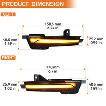 Load image into Gallery viewer, Mustang (15-23) Dynamic Sequential Mirror Turn Signal Indicator LEDs
