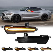 Load image into Gallery viewer, Mustang (15-23) Dynamic Sequential Mirror Turn Signal Indicator LEDs
