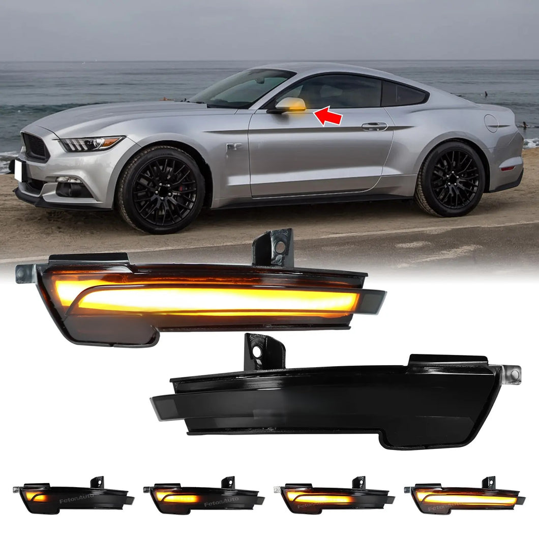 Mustang (15-23) Dynamic Sequential Mirror Turn Signal Indicator LEDs