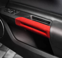 Load image into Gallery viewer, Mustang (2015-23) Alcantara Interior 5 piece bundle kit  - Red
