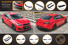 Load image into Gallery viewer, VF Commodore S1 Sedan Full Lip Splitter Set
