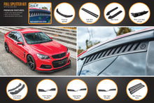 Load image into Gallery viewer, VF Commodore S1 Sedan Full Lip Splitter Set
