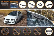 Load image into Gallery viewer, VE Commodore S2 Sedan Full Lip Splitter Set
