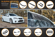 Load image into Gallery viewer, VE Commodore S2 Sedan Full Lip Splitter Set
