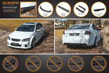 Load image into Gallery viewer, VE Commodore S2 Sedan Full Lip Splitter Set
