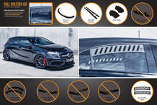 Load image into Gallery viewer, A45 AMG W176 (PFL) Full Lip Splitter Set
