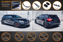 Load image into Gallery viewer, A45 AMG W176 (PFL) Full Lip Splitter Set
