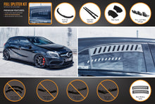 Load image into Gallery viewer, A45 AMG W176 (PFL) Full Lip Splitter Set
