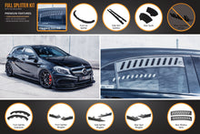 Load image into Gallery viewer, A45 AMG W176 (PFL) Full Lip Splitter Set
