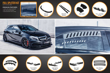 Load image into Gallery viewer, A45 AMG W176 (PFL) Full Lip Splitter Set
