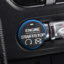 Load image into Gallery viewer, Mustang (15-23) Alcantara Start/Stop Volume/Tuner  Button Cover Set
