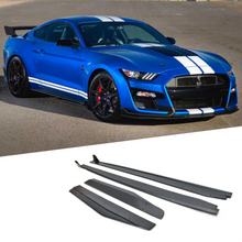 Load image into Gallery viewer, Mustang (2015-23) GT500 Shelby Style Side Skirt Kit
