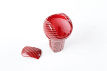 Load image into Gallery viewer, Mustang (15- 22) ABS Carbon Look Shift Knob Cover (Red - Clearance)
