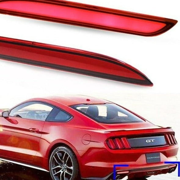 Mustang FM (15-17) Sequential LED Rear Markers (smoked lens)